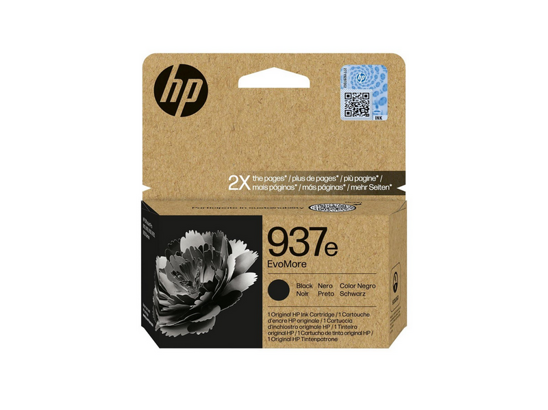 HP 937e / 4S6W9NE EvoMore Black Ink