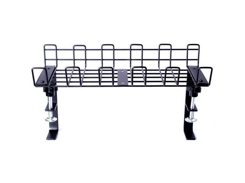 Desire2 Deskmate Cable Basket Clamp Mount Black