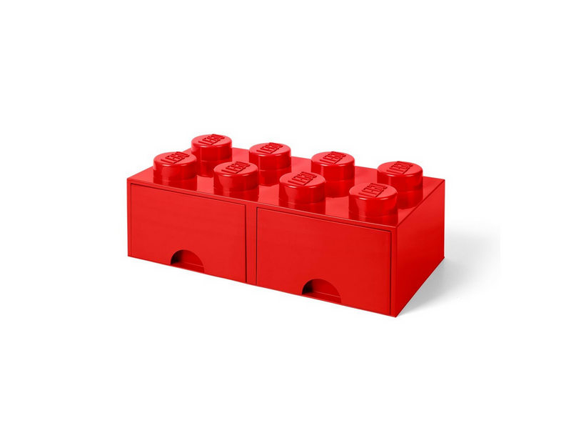 LEGO BRICK DRAWER 8 - RED