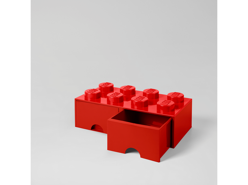 LEGO BRICK DRAWER 8 - RED