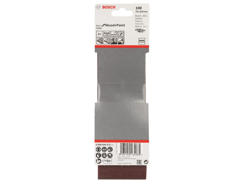 Bosch Best for Wood sanding belt