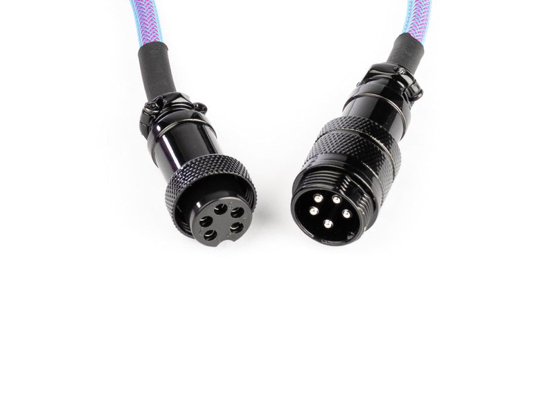 DUTZO Coiled Aviator USB-C cable - Purple - Upgrade-Zubehör - Lila