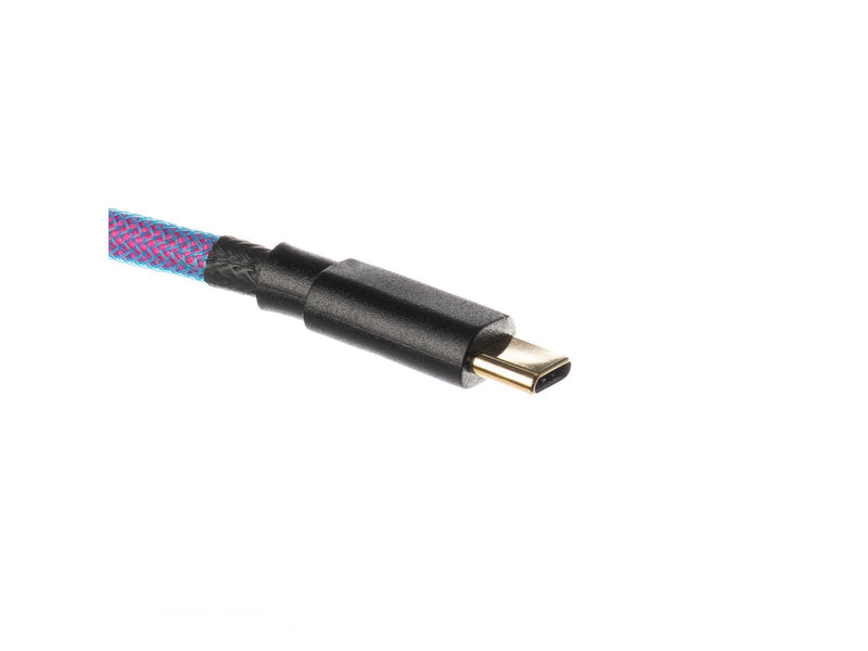 DUTZO Coiled Aviator USB-C cable - Purple - Upgrade-Zubehör - Lila