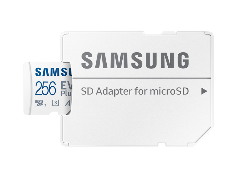 Samsung EVO Plus microSD/SD - 160MB/s - 256GB