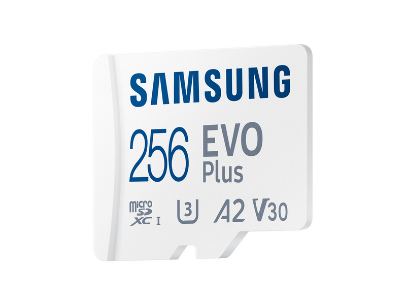 Samsung EVO Plus microSD/SD - 160MB/s - 256GB