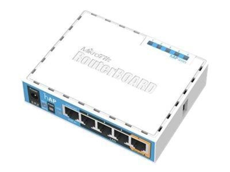 MikroTik RouterBOARD hAP - Wireless router N Standard - 802.11n