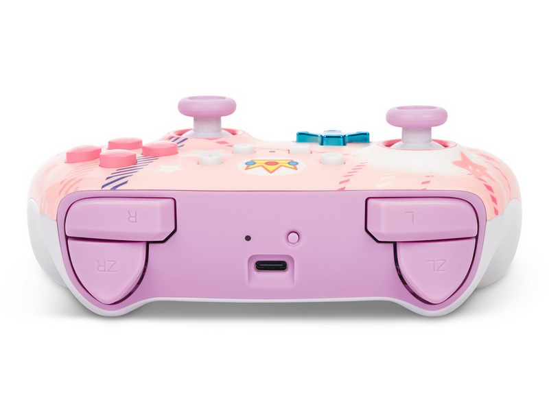 PowerA Verbesserter kabelloser Controller für Nintendo Switch - Prinzessin-Peach-Plaid - Wireless Controller - Nintendo Switch