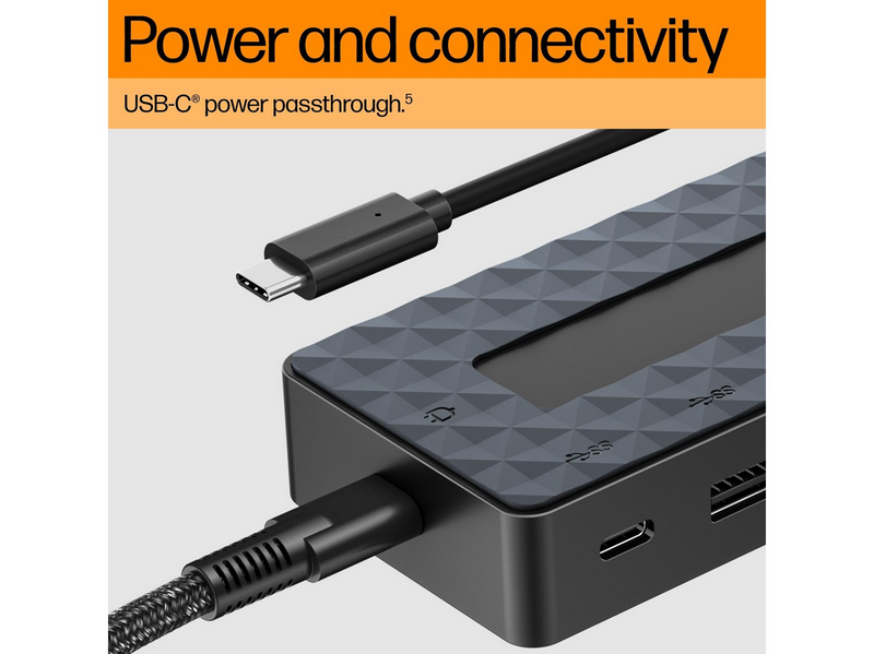 HP Universal Docking Station - USB-C - 7-Port - HDMI+DP