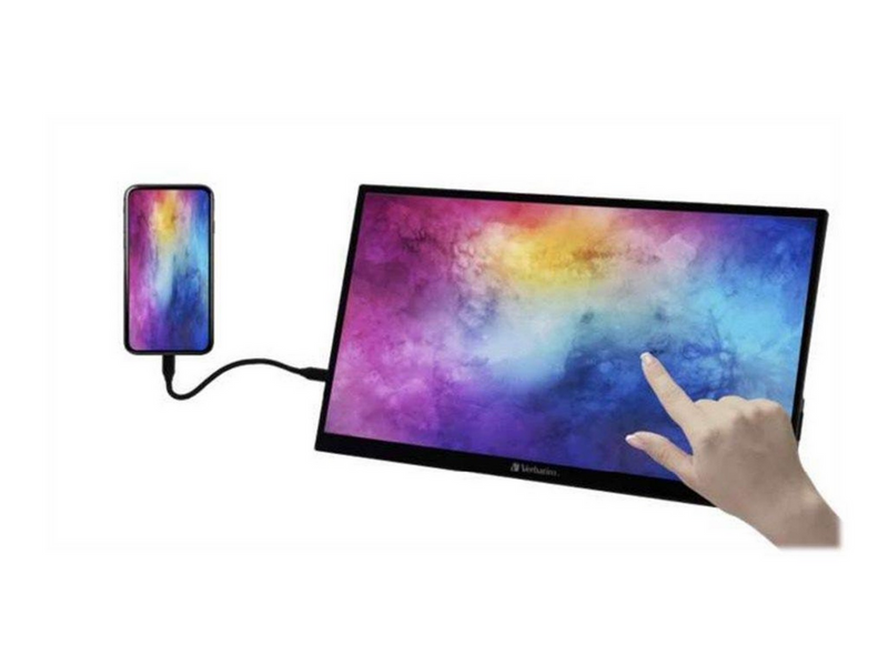 15" Verbatim PMT-15 - 1920x1080 (FHD) - IPS - Touchscreen