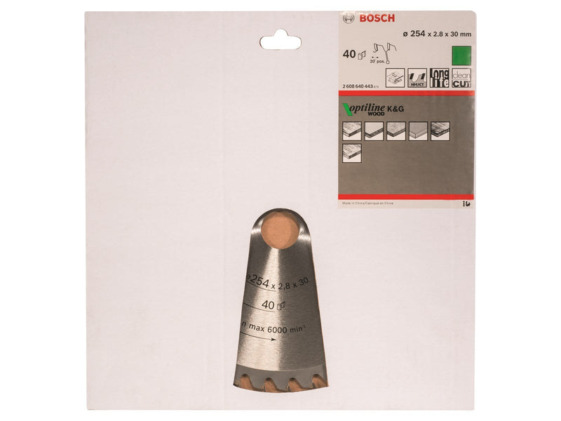 Bosch Optiline Wood rundsavsklinge