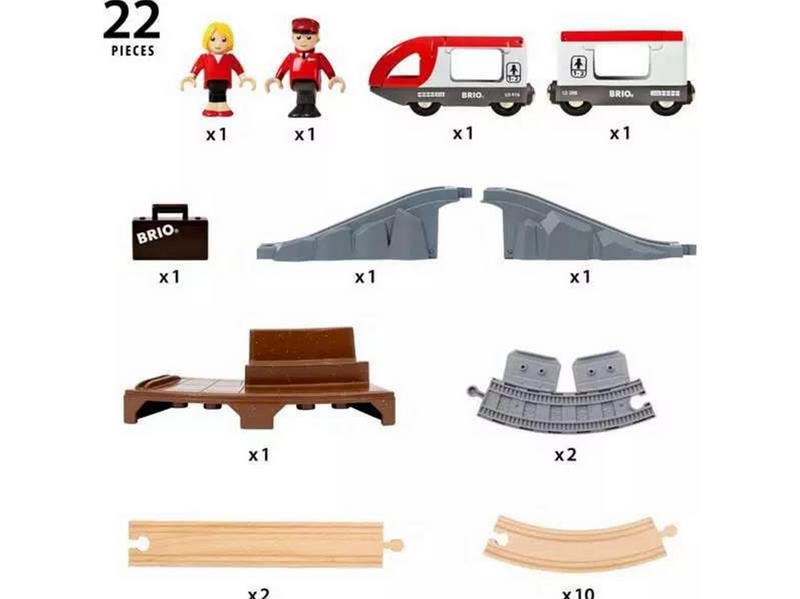Brio BRIO Reisezug Starter Set A