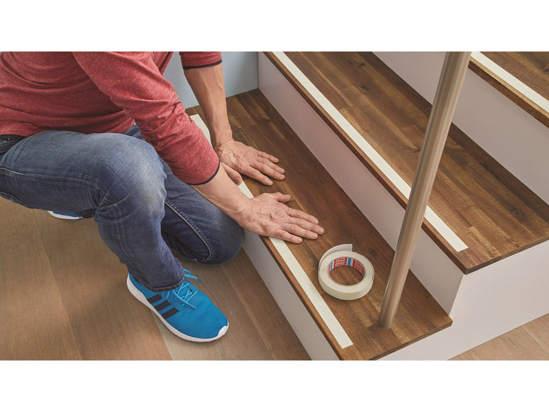 tesa Anti-Slip tape 5m x 25mm Fluorescent