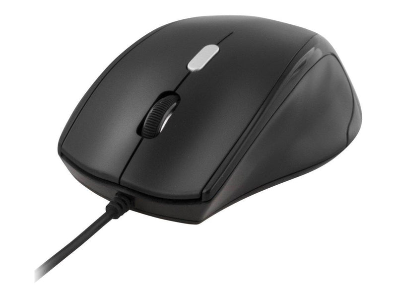 Deltaco MS-774 Mouse 3 buttons Wired USB Black - Maus (Schwarz)