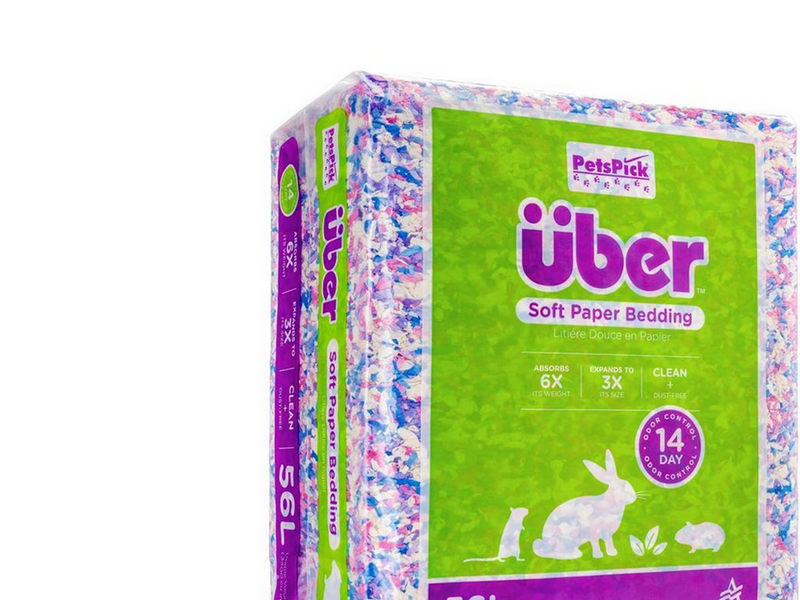Über - Soft Paper Bedding 56l Confetti - (45063)