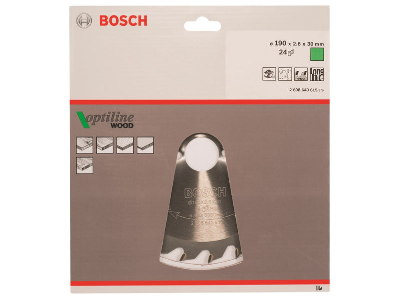 Bosch Optiline Wood rundsavsklinge