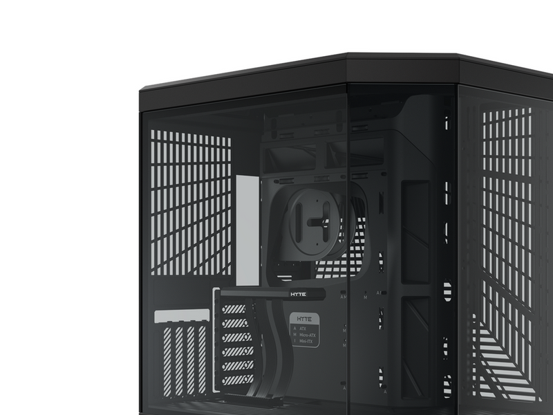 HYTE Y70 Black - Gehäuse - Miditower - Schwarz