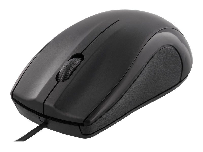 Deltaco Wired Optical Mouse 3 buttons with scroll - Maus (Schwarz)