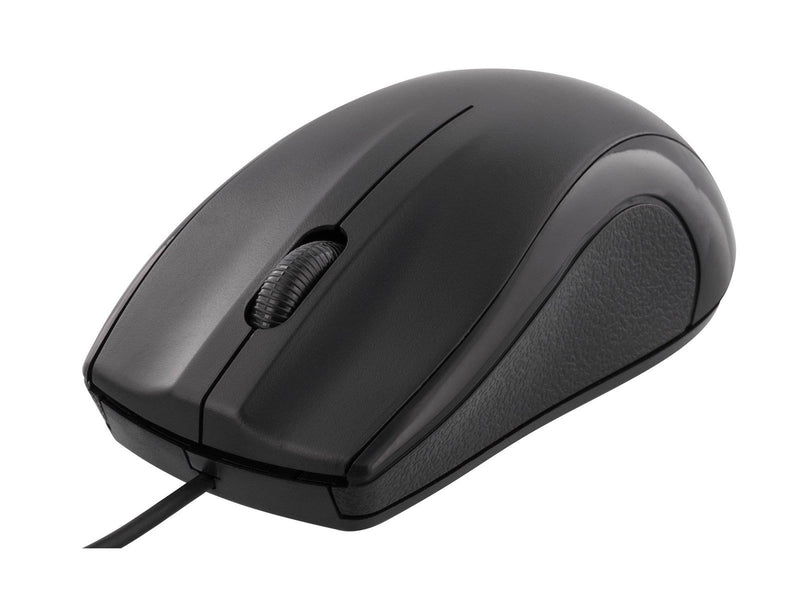 Deltaco Wired Optical Mouse 3 buttons with scroll - Maus (Schwarz)