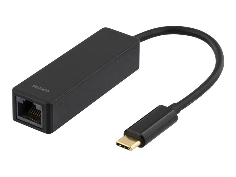 Deltaco USBC-GIGA - Network adapter - USB 3.1 - Gigabit Ethernet