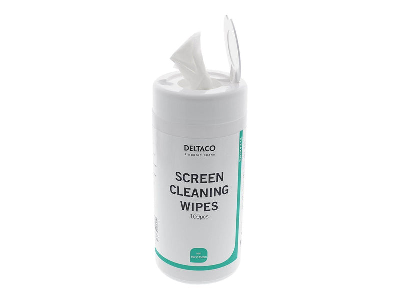 Deltaco Monitor Cleaning Wipes white