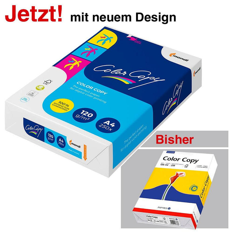 mondi Laserpapier Color Copy DIN A4 120g/qm - 250 Blatt