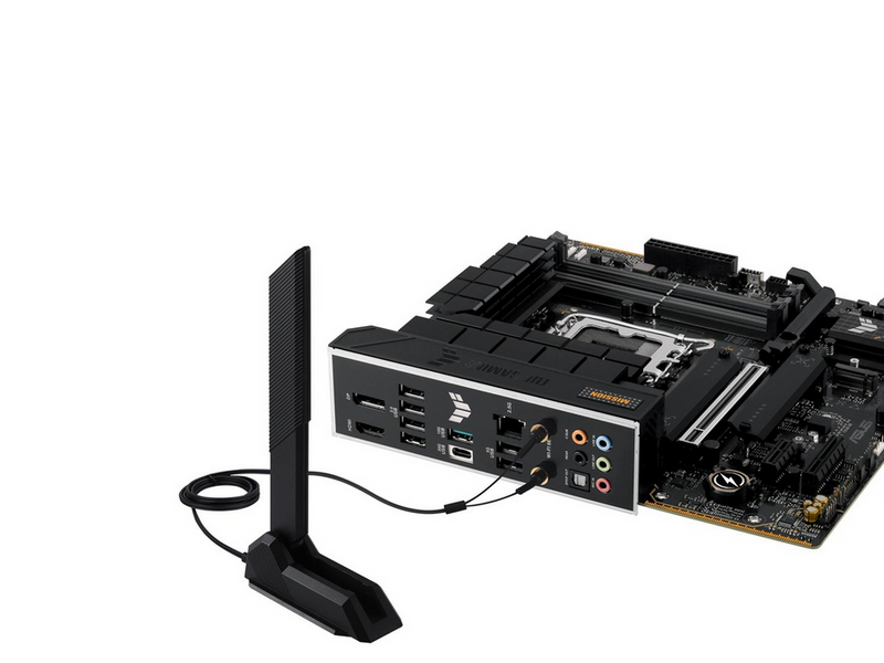 ASUS TUF GAMING B760M-PLUS WIFI II Mainboard - Intel B760 - Intel LGA1700 - DDR5 RAM - Micro-ATX