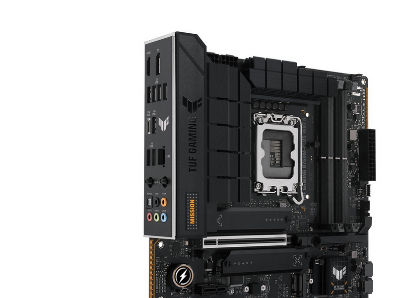 ASUS TUF GAMING B760M-PLUS WIFI II Mainboard - Intel B760 - Intel LGA1700 - DDR5 RAM - Micro-ATX