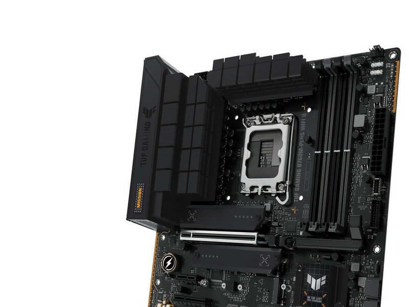 ASUS TUF GAMING B760M-PLUS WIFI II Mainboard - Intel B760 - Intel LGA1700 - DDR5 RAM - Micro-ATX