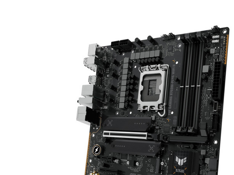 ASUS TUF GAMING B760M-PLUS WIFI II Mainboard - Intel B760 - Intel LGA1700 - DDR5 RAM - Micro-ATX