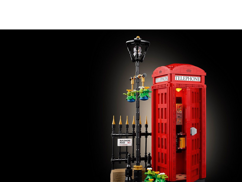 LEGO Ideas 21347 Rote Londoner Telefonzelle