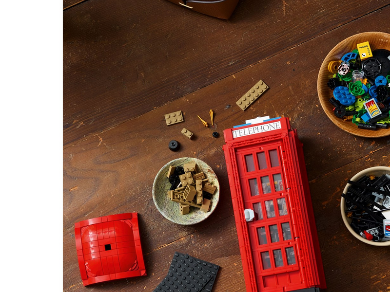 LEGO Ideas 21347 Rote Londoner Telefonzelle