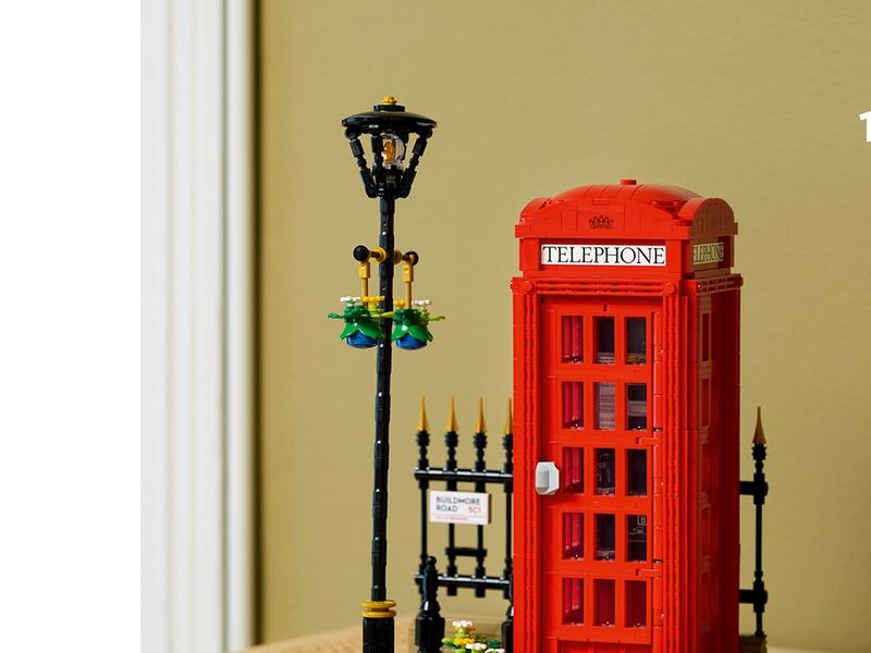 LEGO Ideas 21347 Rote Londoner Telefonzelle