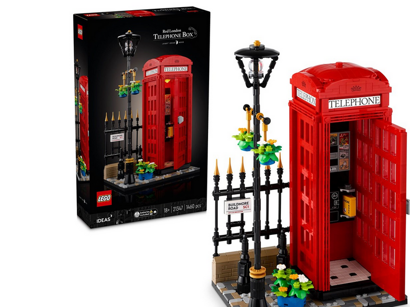 LEGO Ideas 21347 Rote Londoner Telefonzelle