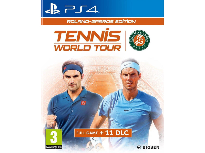 Tennis World Tour - Roland Garros Edition - Sony PlayStation 4 - Sport - PEGI 3