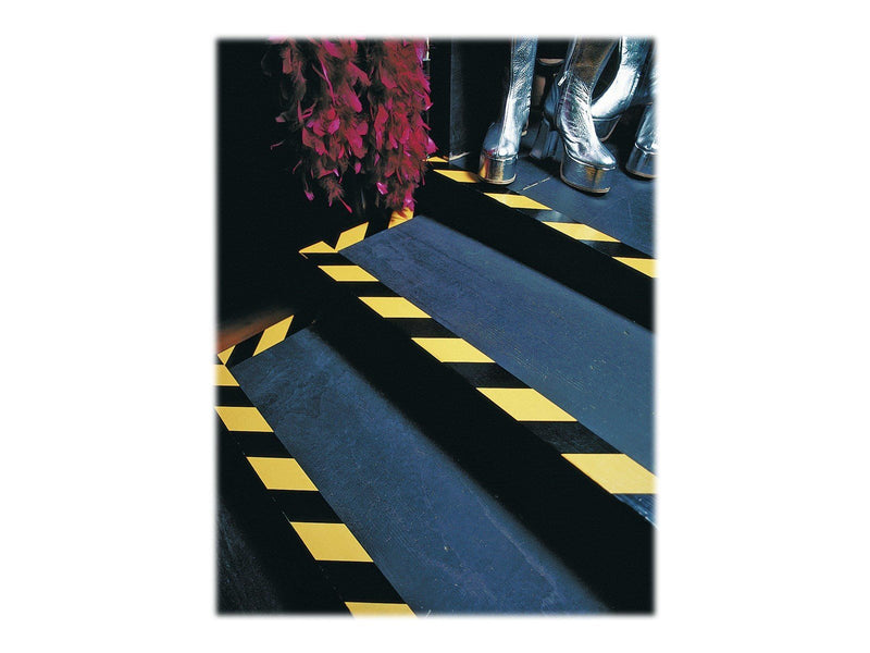 tesa Floor Marking Tape 33m x 50m Yellow-Black