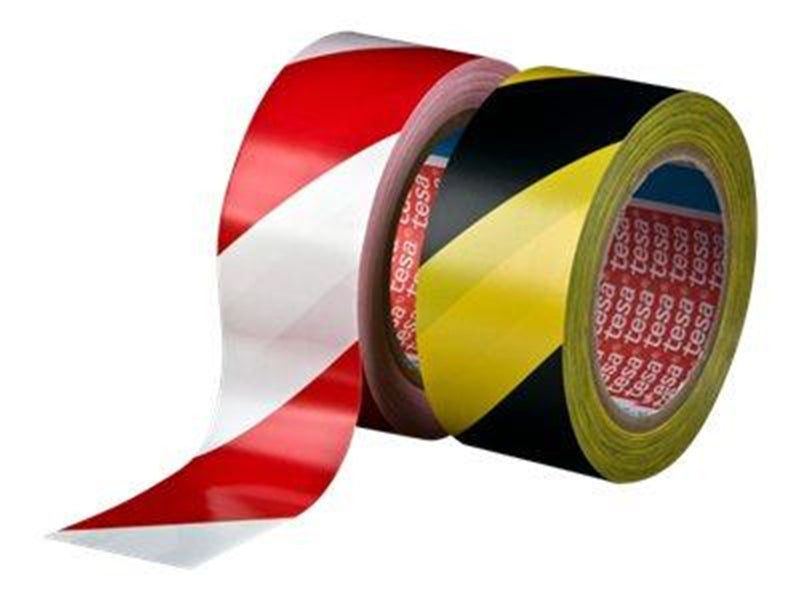tesa Floor Marking Tape 33m x 50m Yellow-Black