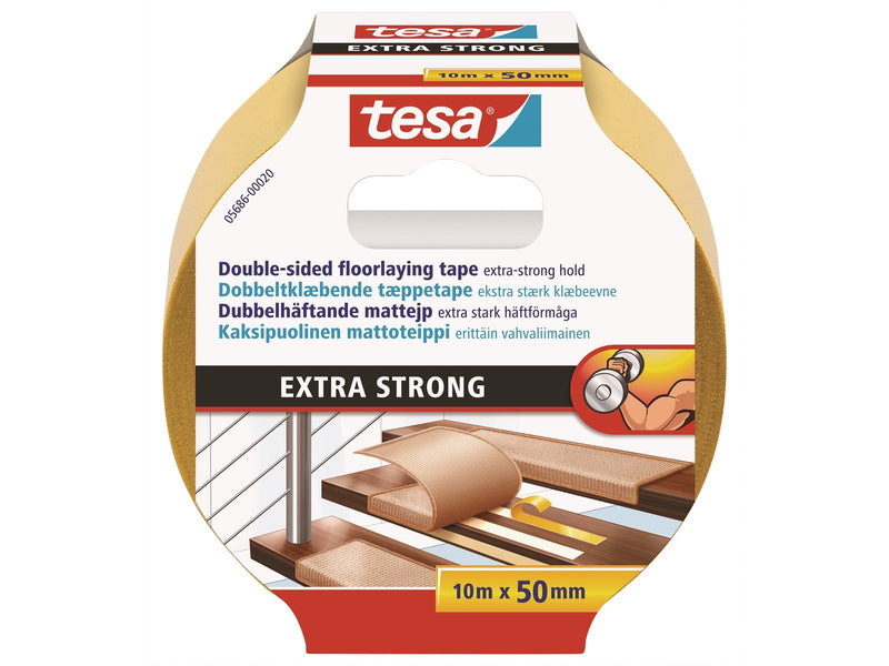 tesa Flooring Tape Extra Strong indoor and outdoor 10m x 50mm
