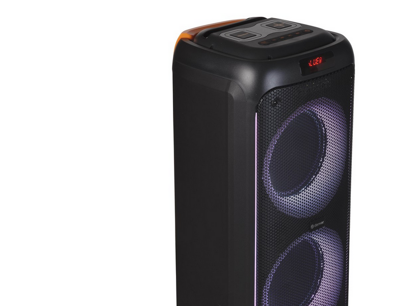 DENVER BPS-458 - Portable Karaoke & Party Speaker - 1000W - Bluetooth