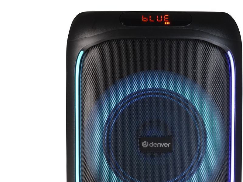 DENVER BPS-165 - Portable Party Speaker - 200W - Bluetooth