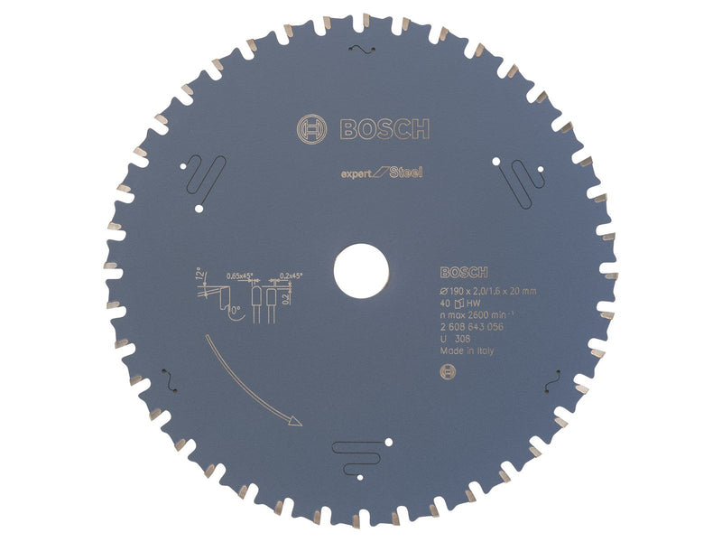 Bosch Expert for Steel rundsavsklinge