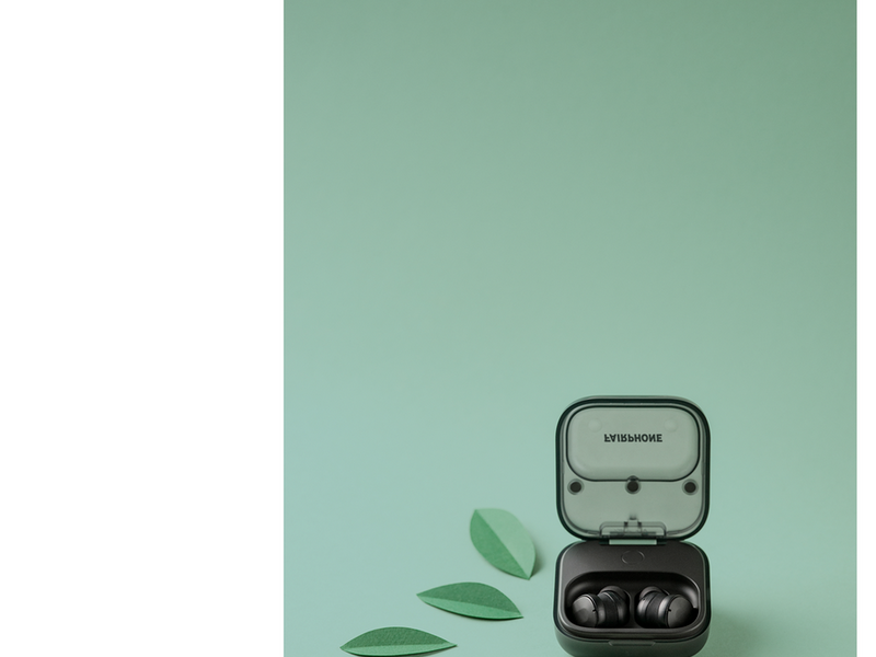 Fairphone Fairbuds True Wireless Earbuds - Black