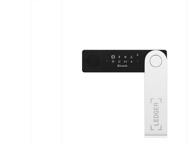 Ledger Nano X Onyx Black Crypto Hardware Wallet