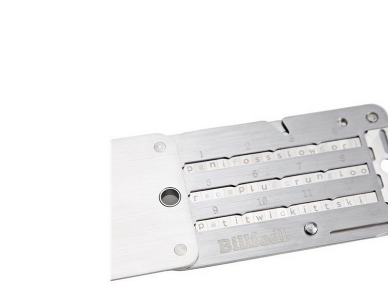 Billfodl Seed Phrase Holder