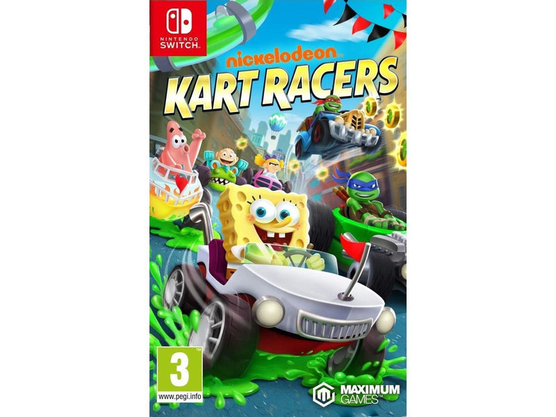 Nickelodeon Kart Racers (Code in a Box) - Nintendo Switch - Rennspiel - PEGI 3