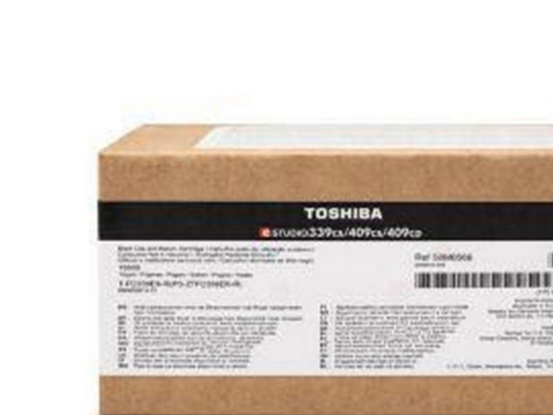 Toshiba - black - original - toner cartridge - Use and Return