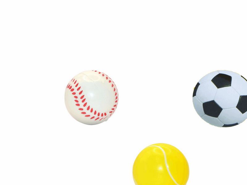 Happy Summer Sportsballs 6cm - assorted