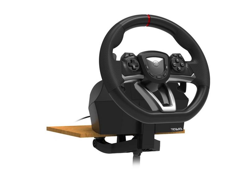 HORI Racing Wheel APEX for PlayStation 5 - Wired Wheel, gamepad and pedals set - Sony PlayStation 4