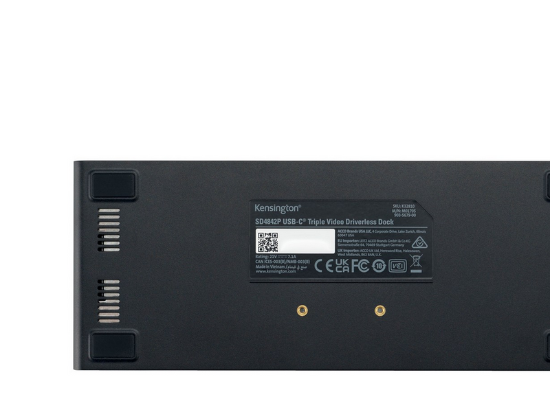 Kensington SD4842P USB-C® Triple Video Dockingstation mit 100 W PD