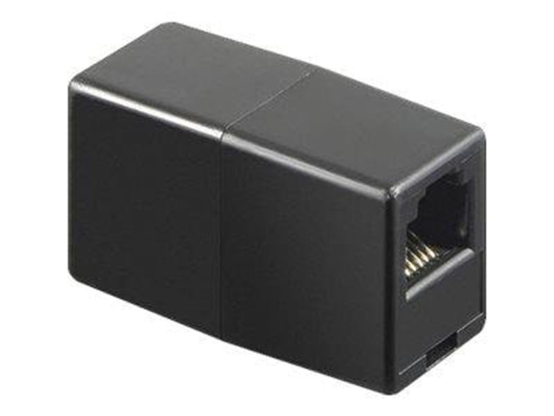 Deltaco MD-11D - Modular insert - RJ-45 - black