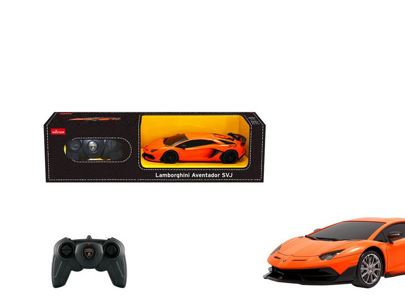 RASTAR R/C 1:24 Lamborghini Aventador SVJ Orange